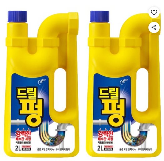 [쿠팡] 피죤 드릴펑 2L x 2개