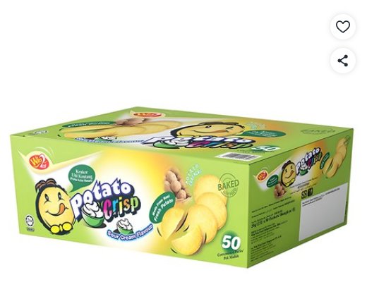 [쿠팡] 윈윈푸드 포테이토 크리스프 스낵 사워크림맛, 1kg, 1개