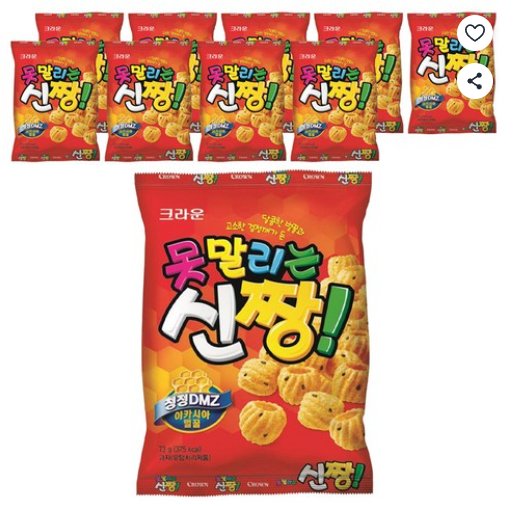 [쿠팡] 못말리는신짱, 73g, 10개